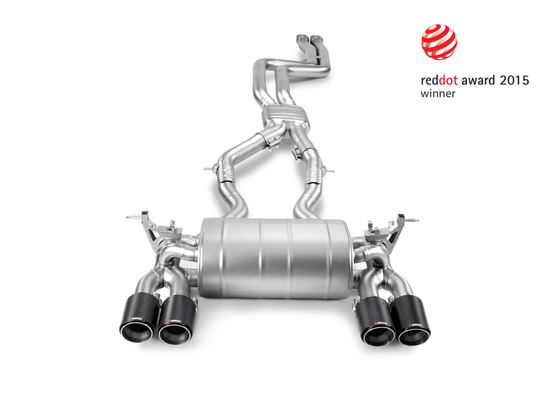 Evolution Link Pipe Titane - AKRAPOVIC - BMW M3 (F80) 431/450/460cv 2013-2019 – Image 3