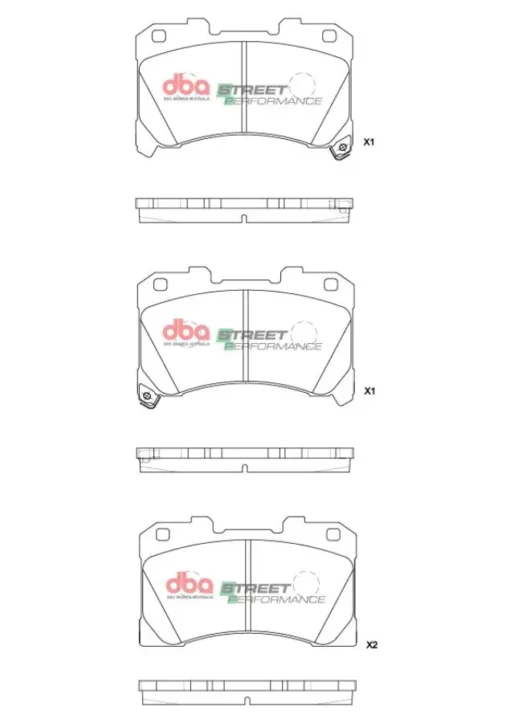 Plaquettes de frein avant Yaris GR 2024