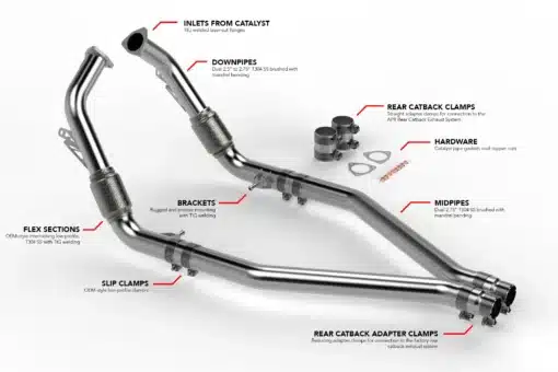 Downpipe - APR - Audi SQ5 (B9) V6 – Image 2