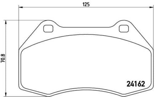 Plaquettes de freins avant - BREMBO - Alpine A110 – Image 2