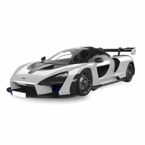 Lame de protection pare-chocs avant - SKID PLATES - McLaren Senna (2019+) – Image 2