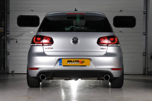 Ligne Complète Race sans silencieux arrière et Cata Sport - MILLTEK - VW Golf 6 GTI 2.0TSI 210cv – Image 4