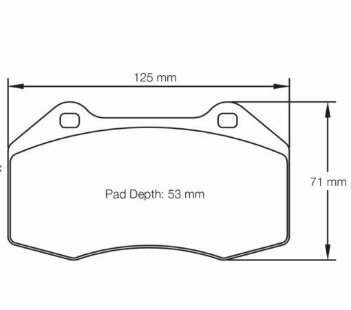 Plaquettes de freins avant Compétition - PAGID  - Alpine A110 S – Image 2