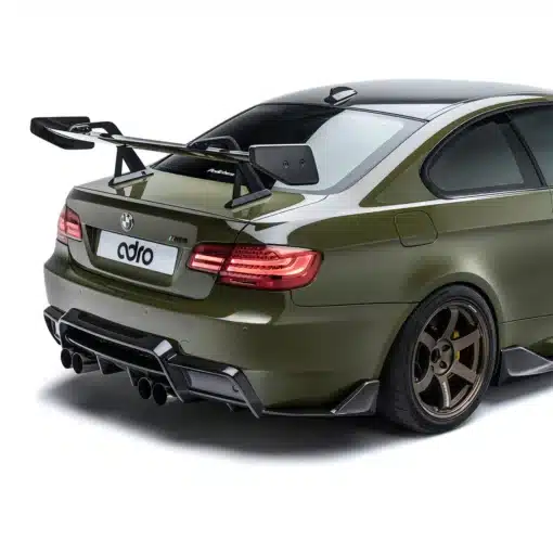 Aileron Carbone Swan Neck Wing - ADRO - BMW M3 (E92) 4.0i V8 – Image 2