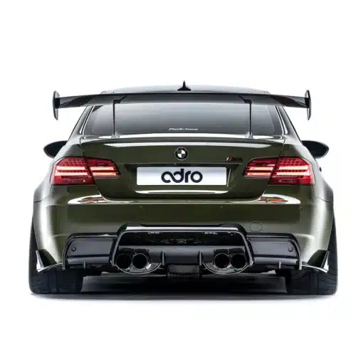 Aileron Carbone Swan Neck Wing - ADRO - BMW M3 (E92) 4.0i V8 – Image 4