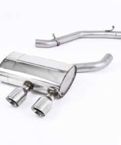 Catback avec tube intermédiaire Golf 5 R32