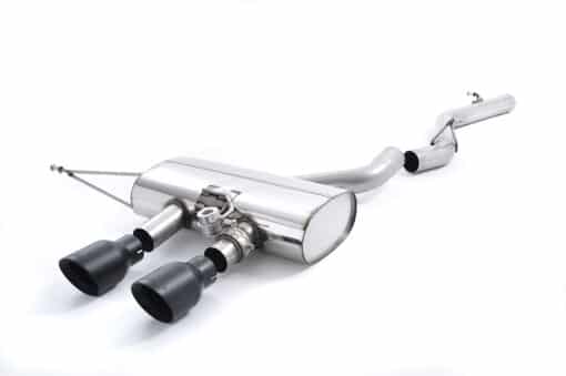 Catback non résonné avec valves - MILLTEK - VW Golf 6 R 2.0TFSI 270cv