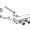 catback avec tube intermédiaire Golf 5 2.0TDI