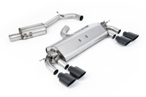 Catback résonné homologué avec valves - MILLTEK - VW Golf 7 R 2.0TFSI 300cv (76mm) – Image 3
