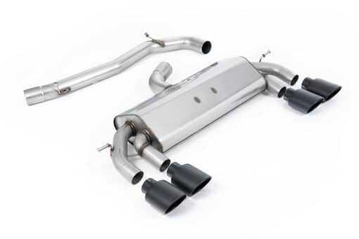 Catback non résonné sans valves - MILLTEK - VW Golf 7 R 2.0TFSI 300cv (76mm)