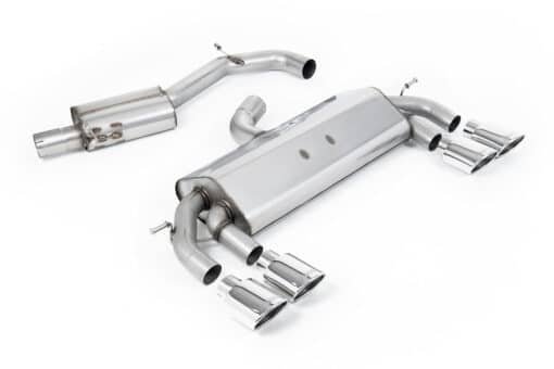 Catback résonné sans valves - MILLTEK - VW Golf 7 R 2.0TFSI 300cv (76mm) – Image 6