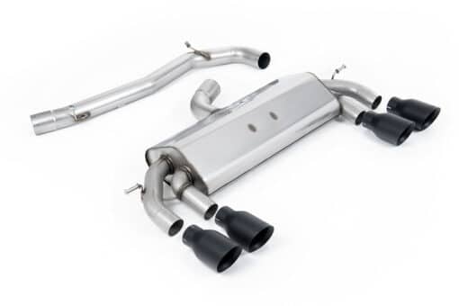 Catback non résonné sans valves - MILLTEK - VW Golf 7 R 2.0TFSI 300cv (76mm) – Image 3