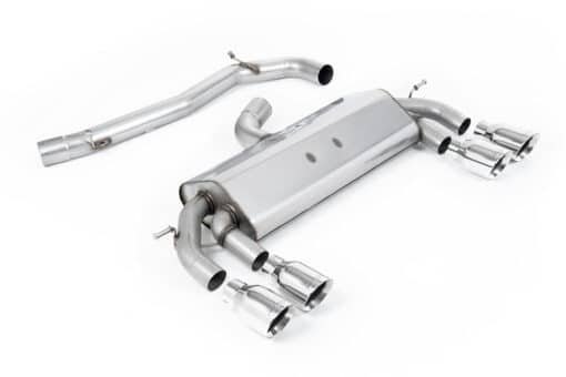Catback non résonné sans valves - MILLTEK - VW Golf 7 R 2.0TFSI 300cv (76mm) – Image 6