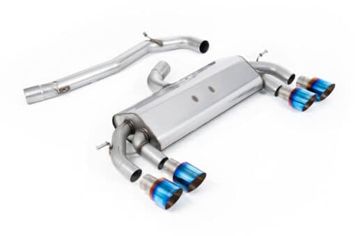 Catback non résonné sans valves - MILLTEK - VW Golf 7 R 2.0TFSI 300cv (76mm) – Image 5