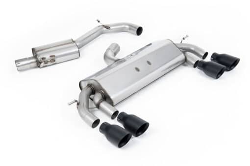 Catback résonné sans valves - MILLTEK - VW Golf 7 R 2.0TFSI 300cv (76mm)