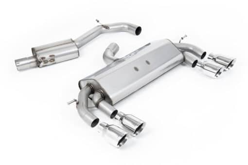 Catback résonné sans valves - MILLTEK - VW Golf 7 R 2.0TFSI 300cv (76mm) – Image 4