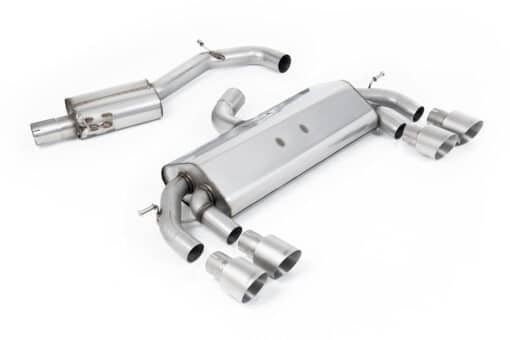 Catback résonné sans valves - MILLTEK - VW Golf 7 R 2.0TFSI 300cv (76mm) – Image 2