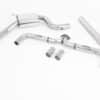 Catback Race MILLTEK Golf 7.5 GTI