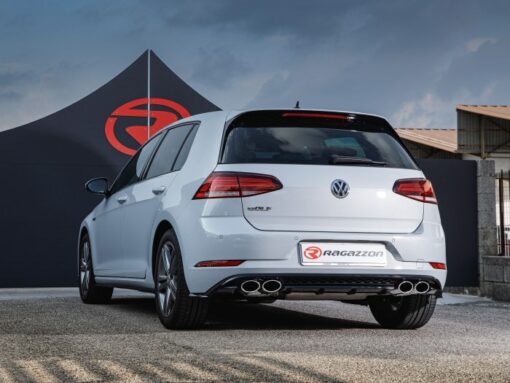 Silencieux arrière double sorties - RAGAZZON - VW Golf 7.5 (Type AU) 1.0TSI 110cv – Image 2