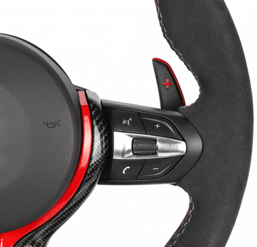 Volant Personnalisé Type V2 Alcantara/Cuir - CT CARBON - BMW M2 (F87) 3.0T 370cv – Image 4