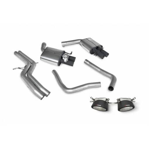 Catback sans silencieux (avec canules) - SCORPION - Audi RS6 Avant (C7) 4.0TFSI Biturbo – Image 2