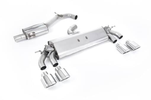 Catback résonné Homologué (avec valves) - MILLTEK - VW Golf 7.5 R 2.0TFSI 310cv (Sans FAP) – Image 5