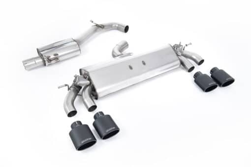 Catback résonné Homologué (avec valves) - MILLTEK - VW Golf 7.5 R 2.0TFSI 310cv (Sans FAP) – Image 6