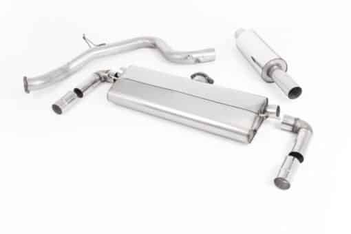 Catback Homologué Résonné - MILLTEK - VW Golf 7.5 GTI TCR (Performance Pack) OPF/GPF