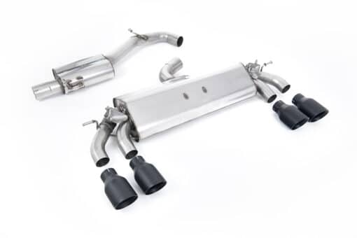 Catback résonné Homologué (avec valves) - MILLTEK - VW Golf 7.5 R 2.0TFSI 310cv (Sans FAP)