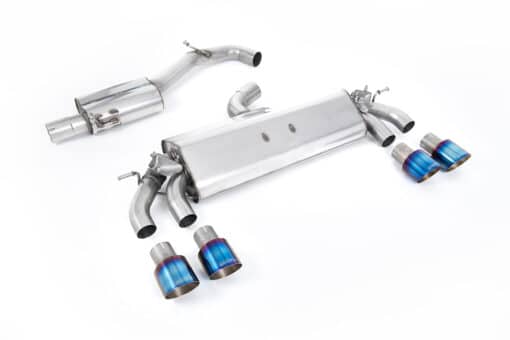 Catback résonné Homologué (avec valves) - MILLTEK - VW Golf 7.5 R 2.0TFSI 310cv (Sans FAP) – Image 4