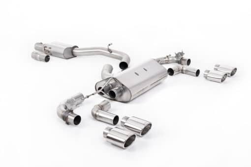 Catback résonné (avec valves) - MILLTEK - VW Golf 7.5 R 2.0TFSI 310cv (Sans FAP) – Image 7