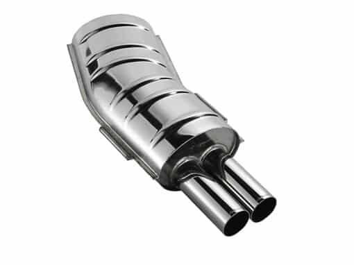 Silencieux arrière 2x70mm - EISENMANN - BMW 328i (E36) 193cv