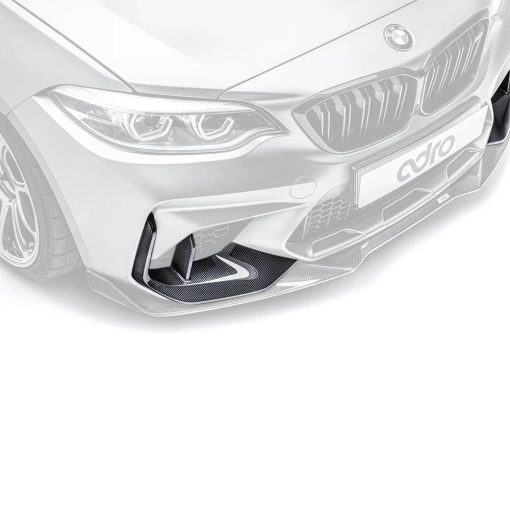 Écopes de Pare-Choc Avant en Carbone ADRO – BMW M2 (F87, F2X) – A14A30-1211