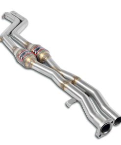 Silencieux avant droit et gauche avec catalyseur métallique SUPERSPRINT – BMW Série 3 / Alpina B3 – 043402