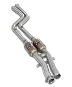 Silencieux avant en H à catalyseurs métalliques D et G SUPERSPRINT – Alpina B3 / BMW M3 – 043602