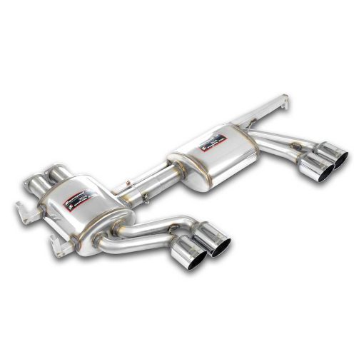 Silencieux arrière Racing Light D et G 2 x Ø 80 mm SUPERSPRINT – BMW M3 (E46) E46 M3 – 044006
