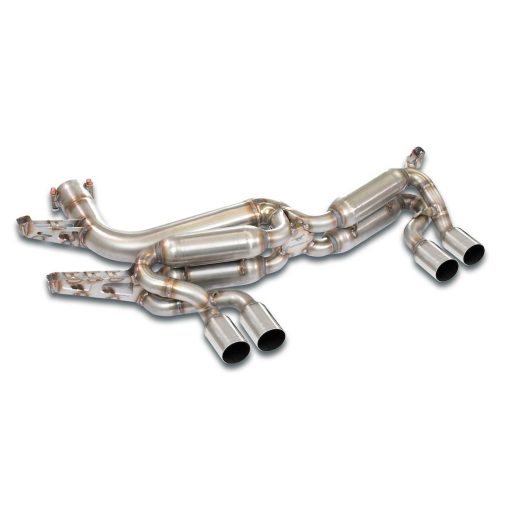 Silencieux arrière Quad Sonic D et G 2 x Ø 65 mm SUPERSPRINT – BMW M3 (E46) E46 M3 – 046886