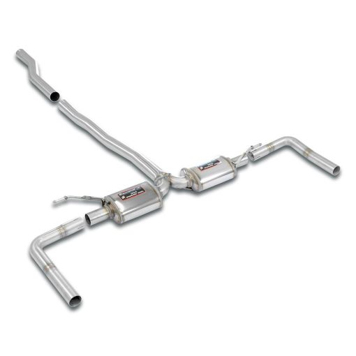 Silencieux arrière Racing droit et gauche SUPERSPRINT – BMW Série 2 GC (F44) 220i 2.0T 178 ch – 048164