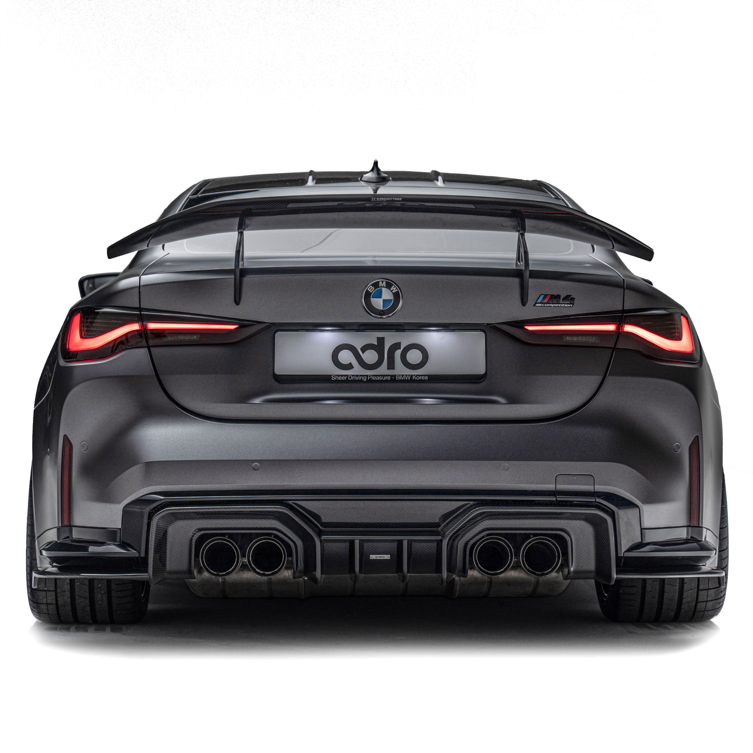 Aileron AT-S "Swan Neck" en Carbone ADRO – BMW M4 / Série 4 – A14A40-1501 – Image 2
