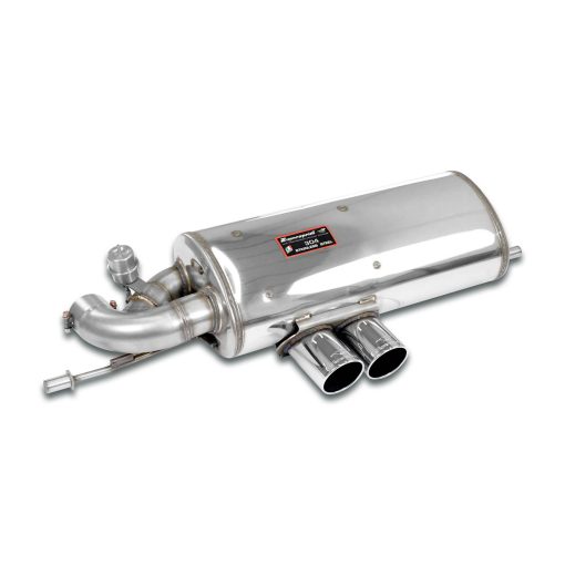 Silencieux arrière 2 x Ø 90 mm avec valve by-pass SUPERSPRINT – 441726