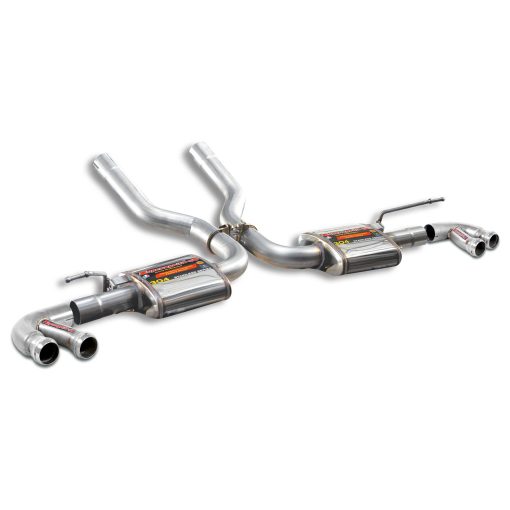 Silencieux arrière Racing D et G SUPERSPRINT – Porsche Cayenne (II 958) S 4.8 V8 DFI / GTS 4.8 V8 DFI – 245734