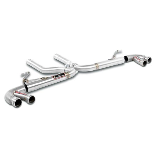 Tubes arrière D et G sans silencieux SUPERSPRINT – Porsche Cayenne (II 958) S 4.8 V8 DFI / GTS 4.8 V8 DFI – 245754