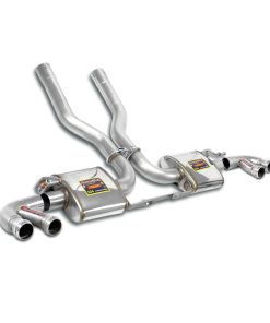 Silencieux arrière Racing D et G SUPERSPRINT – Porsche Cayenne (II 958) Turbo 4.8T V8 / Turbo S 4.8T V8 – 245854