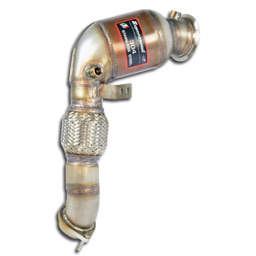Downpipe droit avec catalyseur métallique SUPERSPRINT – 528721