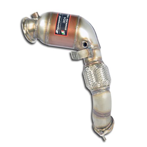 Downpipe gauche avec catalyseur métallique SUPERSPRINT – 528741