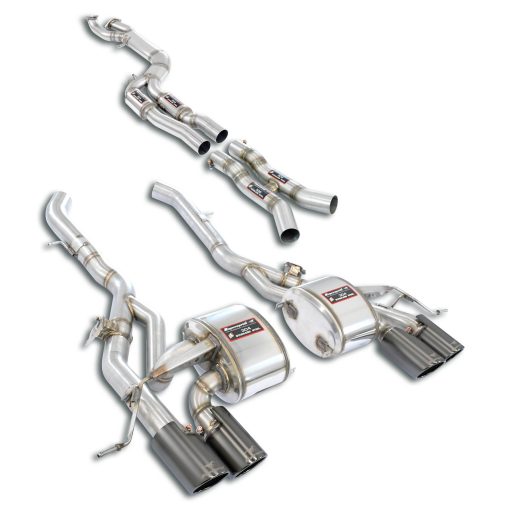 J-Pipe Touring valvé complet sans catas sec SUPERSPRINT – BMW M3 / M4 – 527740