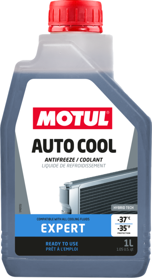 Liquide de refroidissement Auto Cool Expert -37°C (1 L) MOTUL – 111735