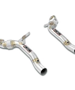 Downpipes droit et gauche (remplacent les catalyseurs) SUPERSPRINT – Ferrari 488 GTB/Spider 3.9 V8 Bi-Turbo – 393231
