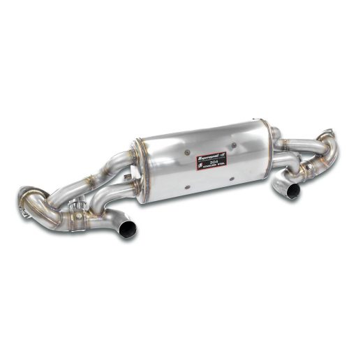 Silencieux arrière droit et gauche avec valves SUPERSPRINT – Porsche Spyder / Cayman – 862054