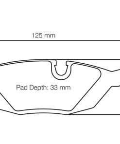 Plaquettes de frein arrière RSL 19 PAGID – BMW Série 3 (E30) – E114119010 – Image 2